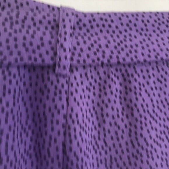 Love for Humanity Women's Purple Polka Dot Skort Size M Lightweight Casual NWT - Picture 6 of 11